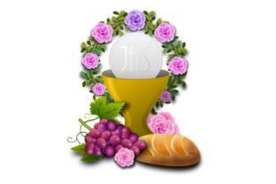 5 Illustrations with Eucharistic Symbols: Enhance Your Communion Designs