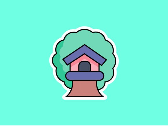 Enchanting Children Tree House Illustrations for Every Design